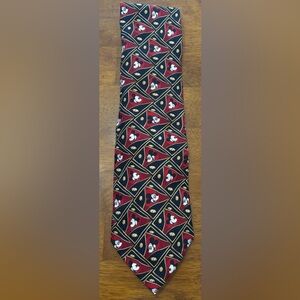 mickey & Co disney atlas design sweden silk tie, made in italy